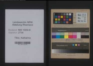 Entnazifizierung Katharina Tibio , geb. 21.03.1916 (Kunsthandwerkerin)