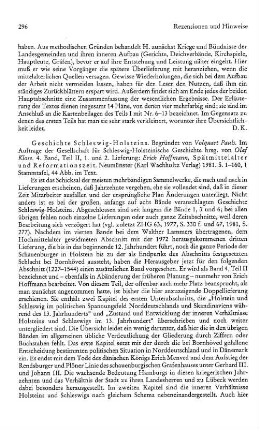 Hoffmann, Erich :: Geschichte Schleswig-Holsteins, Bd. 4, Teil 2, Lieferung 1 und 2, Spätmittelalter und Reformationszeit : Neumünster, Wachholtz, 1981