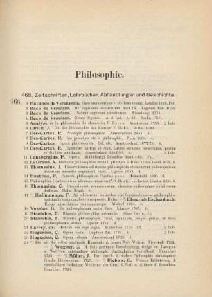 Philosophie
