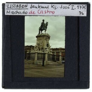 Lissabon, Reiterstatue José I.