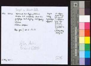 Testament der Sphie Juliane Straube.