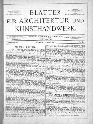 No 3, 1. März 1891