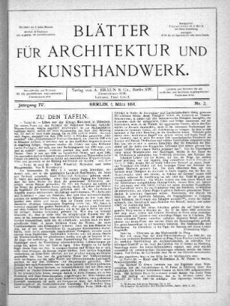 No 3, 1. März 1891