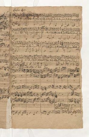 2. Recit[ativo] (B): Du bist, mein Gott, der Geber aller Gaben