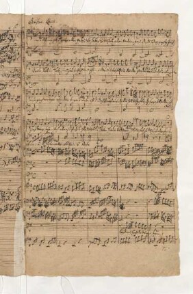 2. Recit[ativo] (B): Du bist, mein Gott, der Geber aller Gaben
