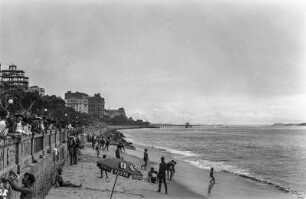 Strand von Rio de Janeiro : Blick auf den Flamengo Strand in Rio de Janeiro.