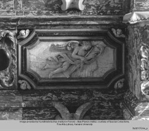 Engel mit Leidenswerkzeugen - Reliquienaltar, Det.: Linker Engel m. Leidenswerkzeugen