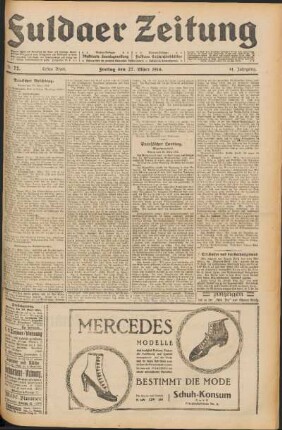 Ausgabe vom Freitag, den 27. März 1914.