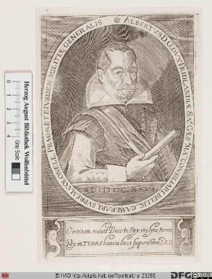 Bildnis Albrecht (Eusebius Wenzel) von Wallenstein (eig. Waldstein)