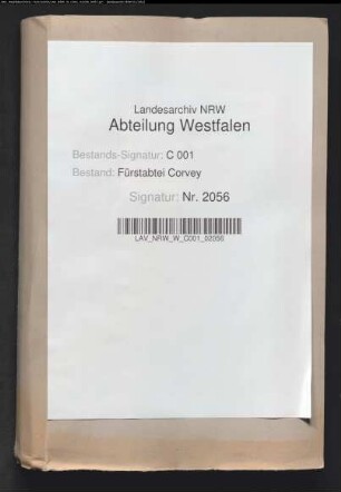 Lehen der von Canstein Abtretung an den Kammerpräsident von Spiegel zu Desenberg