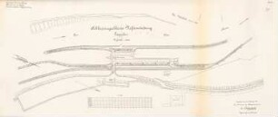 Schleppzugschleuse an der Neißemündung, Riebnig: Lageplan 1:1000