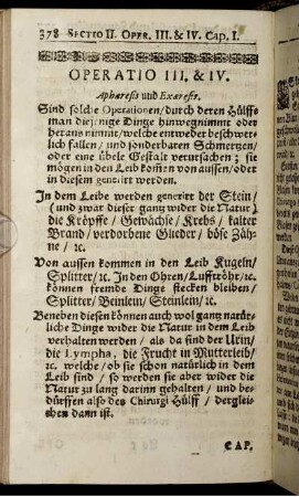 Operatio III. & IV.