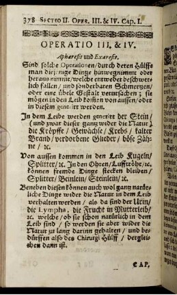 Operatio III. & IV.