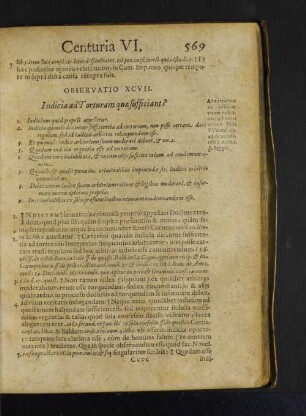 Observatio XCVII. Indicia ad Torturam quae sufficiant?