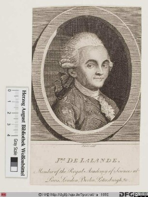 Bildnis Joseph-Jérôme Lefrançais de Lalande