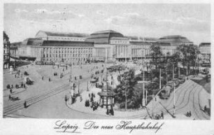 Leipzig: der neue Hauptbahnhof