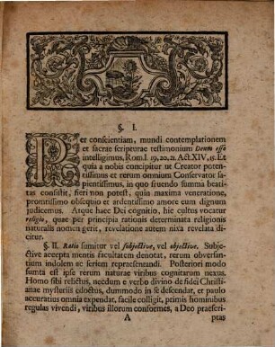 Disp. periodica de natura et indole theologiae revelatae
