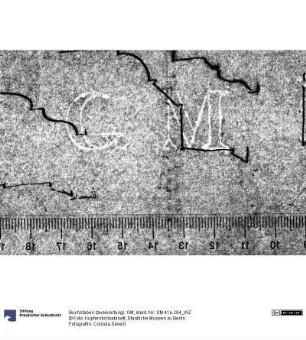 Buchstaben (zweikonturig): GM