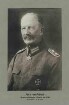 Max von Fabek, General, Kommandeur des XIII Armeekorps von 1913-1915 in Uniform mit Orden, Brustbild in Halbprofil
