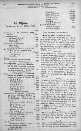 Sitzung 42, 13. Oktober 1921