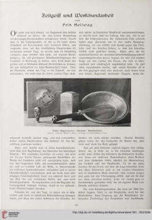 3/4: Zeitgeist und Werkbundarbeit