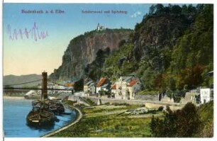 Bodenbach a. d. Elbe. Schäferwand und Spitzberg