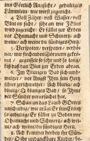Zwey schöne neue geistliche Lieder, das erste: Ach Wunder, o Wunder ... das ander: O blinder Welt-Sünder ...