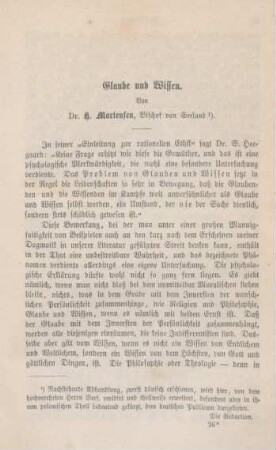 389-463 Glaube und Wissen