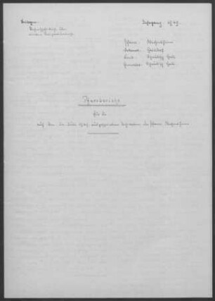 Obersontheim mit Markertshofen und Dispora (Bühlertann): Pfarrbericht 1949