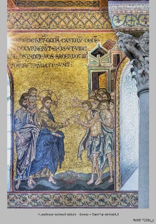 Mosaikprogramm : Christusszenen im nördlichen Seitenschiff