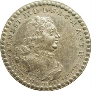 Herzog Ernst Ludwig I. - Tod