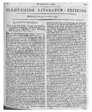 Jahn, Friedrich: Versuch eines Handbuchs der populären Arzneikunde / Friedrich Jahn. - Jena : Akademische Buchhandlung, 1790