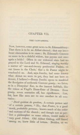 Chapter VII. The Canvassing