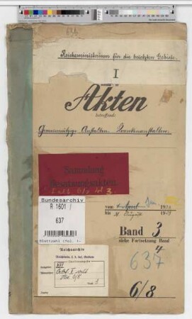 Gemeinnützige Anstalten. Krankenanstalten: Bd. 3
