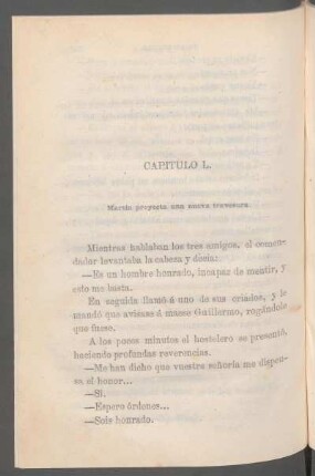 Capítulo L. - Martin proyecta una nueva travesura.