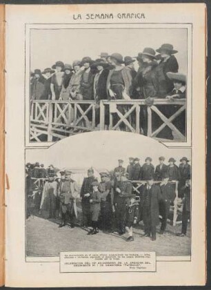 Celebración del 112º aniversario de la creación del regimiento Nº 1 de infantería "Patricios".