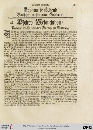Das fuenfte Zehend deutscher verstorbener Gelehrten