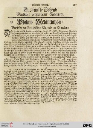 Das fuenfte Zehend deutscher verstorbener Gelehrten