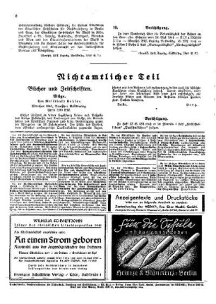 Berichtigung : [Amtliche Erlasse] ; [Amtlicher Teil]