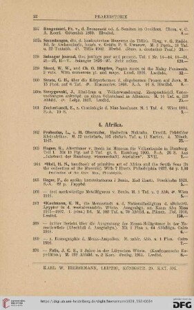 4. Afrika (Nr. 362 - 372)