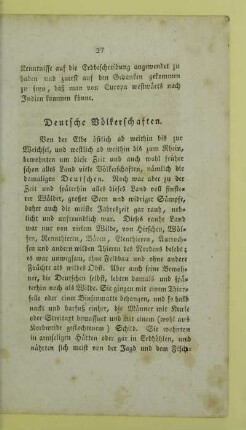 Deutsche Voelkerschaften