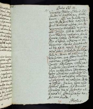 85r-85v, Brief Paulus PP. III., 1536