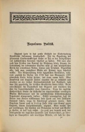 Geschichte und Geist der Europäischen Kriege unter Friedrich dem Großen und Napoleon : kritische Historie, 2. Die napoleonischen Kriege um die Weltherrschaft