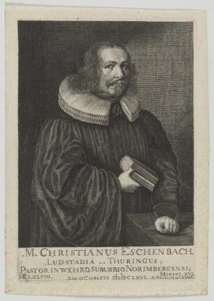 Bildnis des Christianus Eschenbach