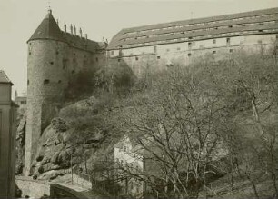Bautzen, Ortenburg : Bautzen, Ortenburg. Schlosswasserkunst von Süden