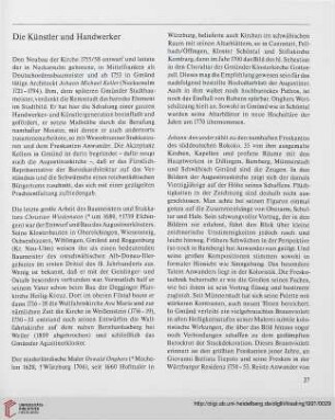 Die Künstler und Handwerker