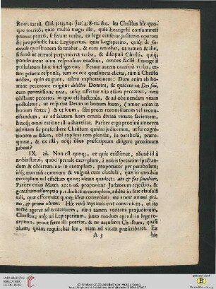Thesis IX