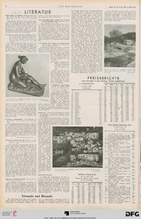 Nr. 27/28 (12. Juli 1936), S. 4: Preisberichte
