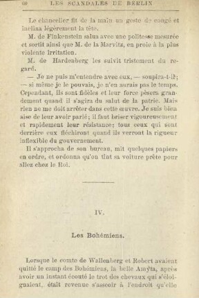 IV. Les Bohémiens