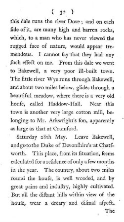 Dove-Dale - Bakewell - Chatsworth